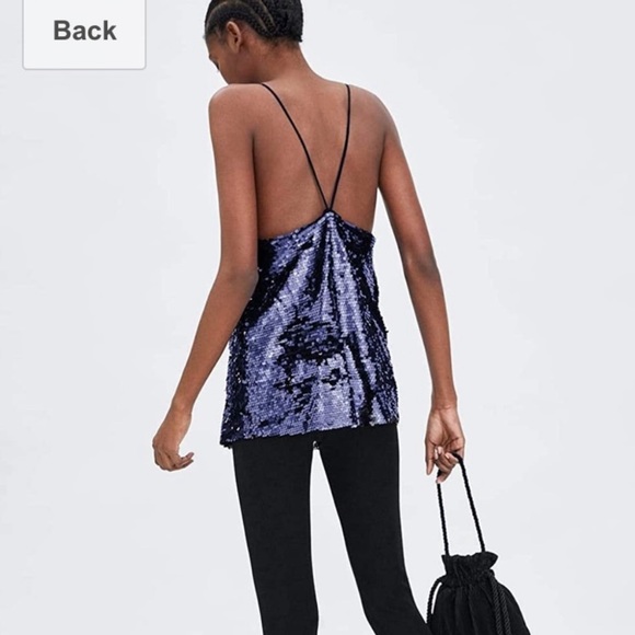 Nwot Zara sequence Top - Picture 2 of 5